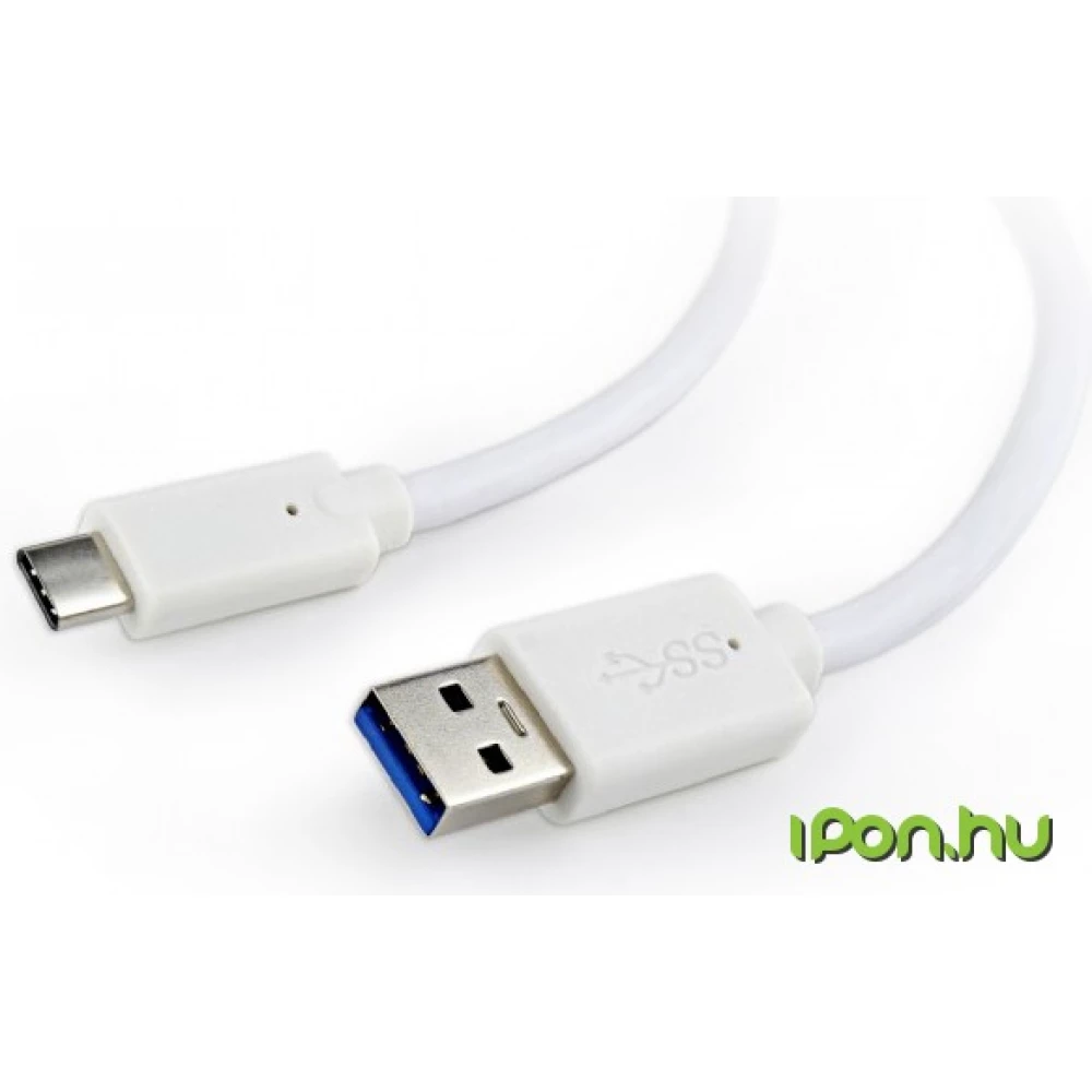 GEMBIRD USB 3.0 USB 3.0 Type C Átalakító Fehér 1m CCP-USB3-AMCM-1M-W