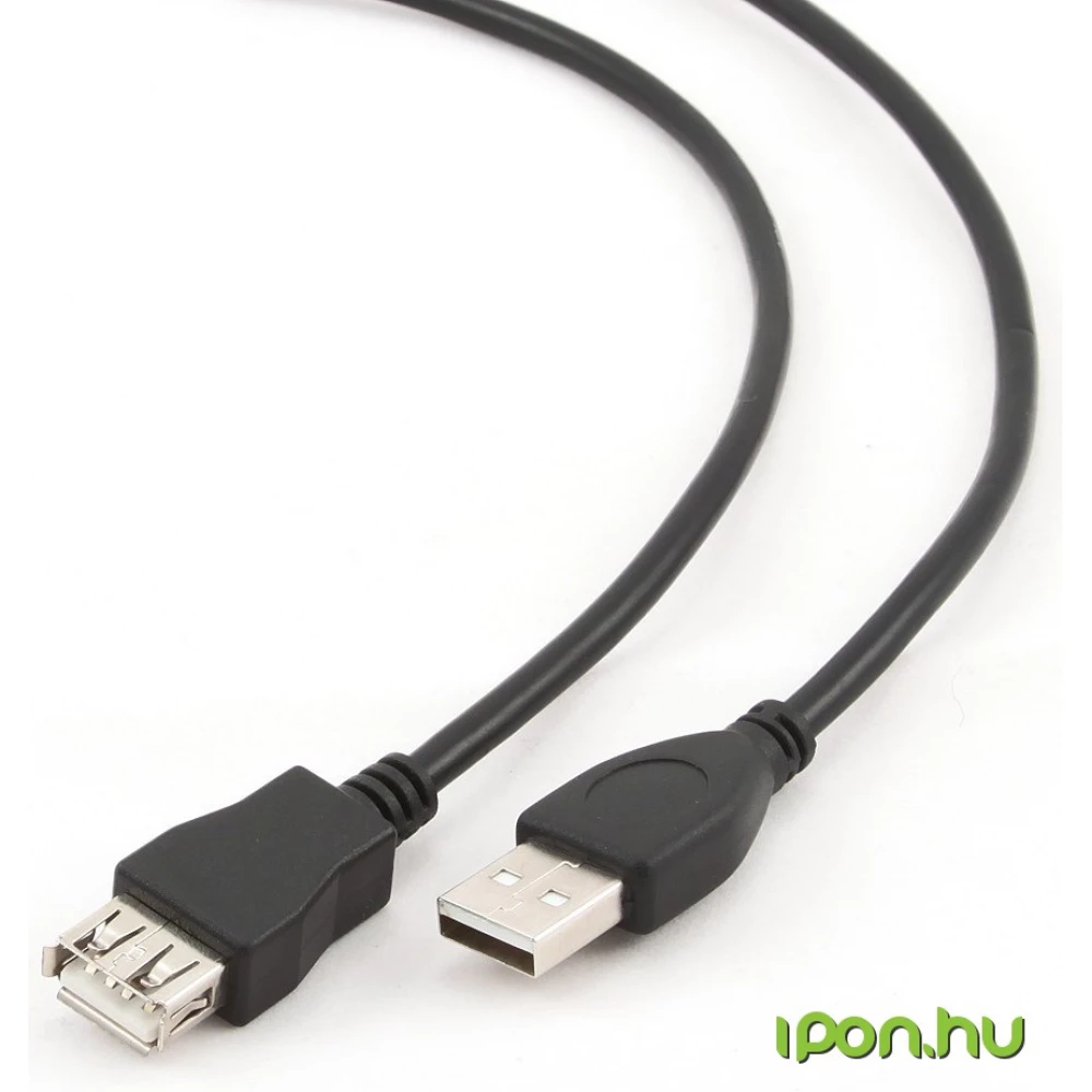 GEMBIRD USB Hosszabbító Fekete 1.8m CCP-USB2-AMAF-6