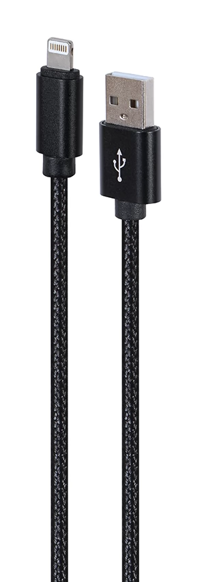 GEMBIRD USB Lightning Töltő/adat Fekete 1.8m CCDB-mUSB2B-AMLM-6