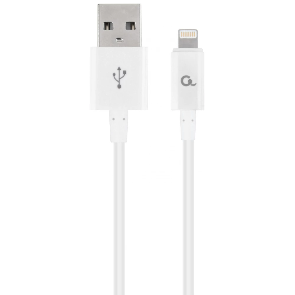 GEMBIRD USB Lightning Töltő/adatkábel Fehér 2m CC-USB2P-AMLM-2M-W