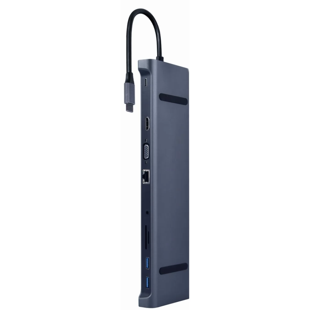 GEMBIRD USB Type-C 10-in-1 multi-port adapter
