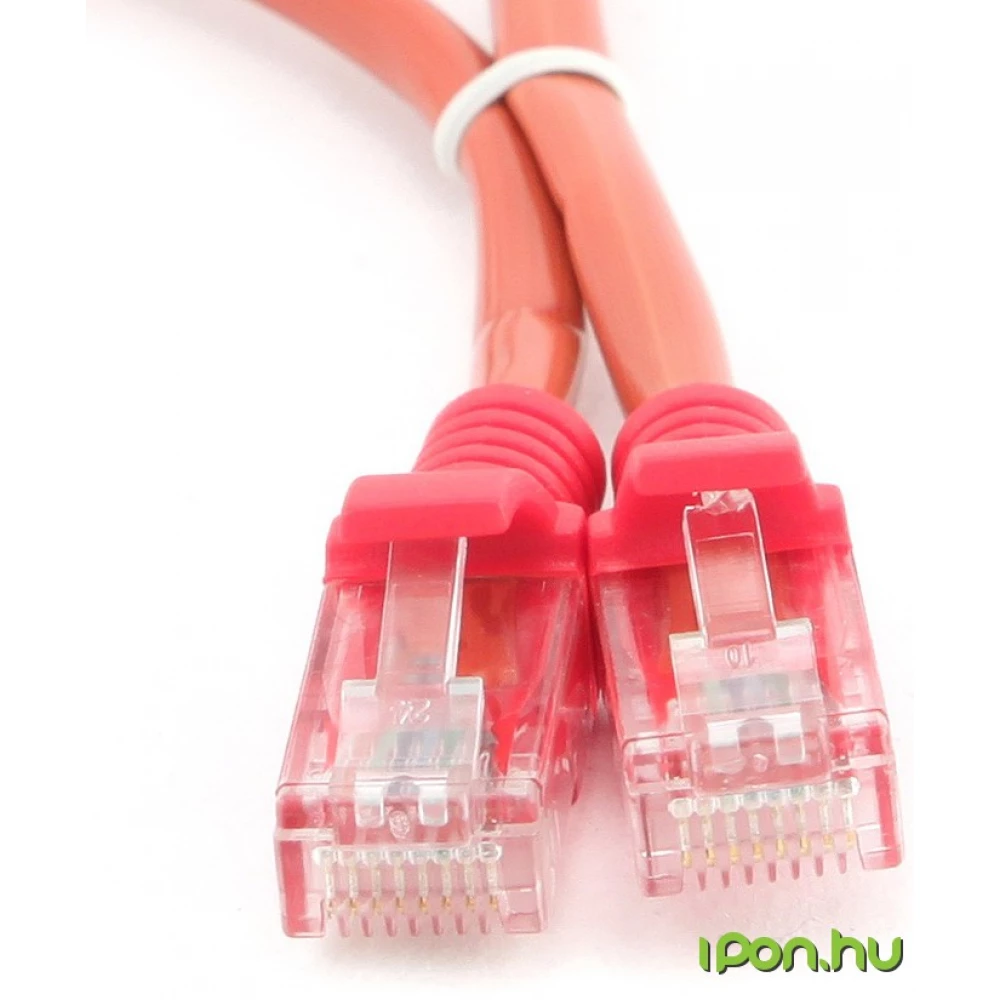 GEMBIRD UTP Összekötő Piros 1m PP12-1M/R