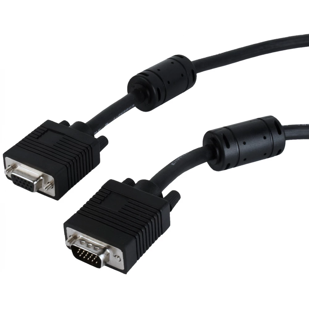 GEMBIRD VGA/D-Sub Hosszabbító Fekete 3m CC-PPVGAX-10-B