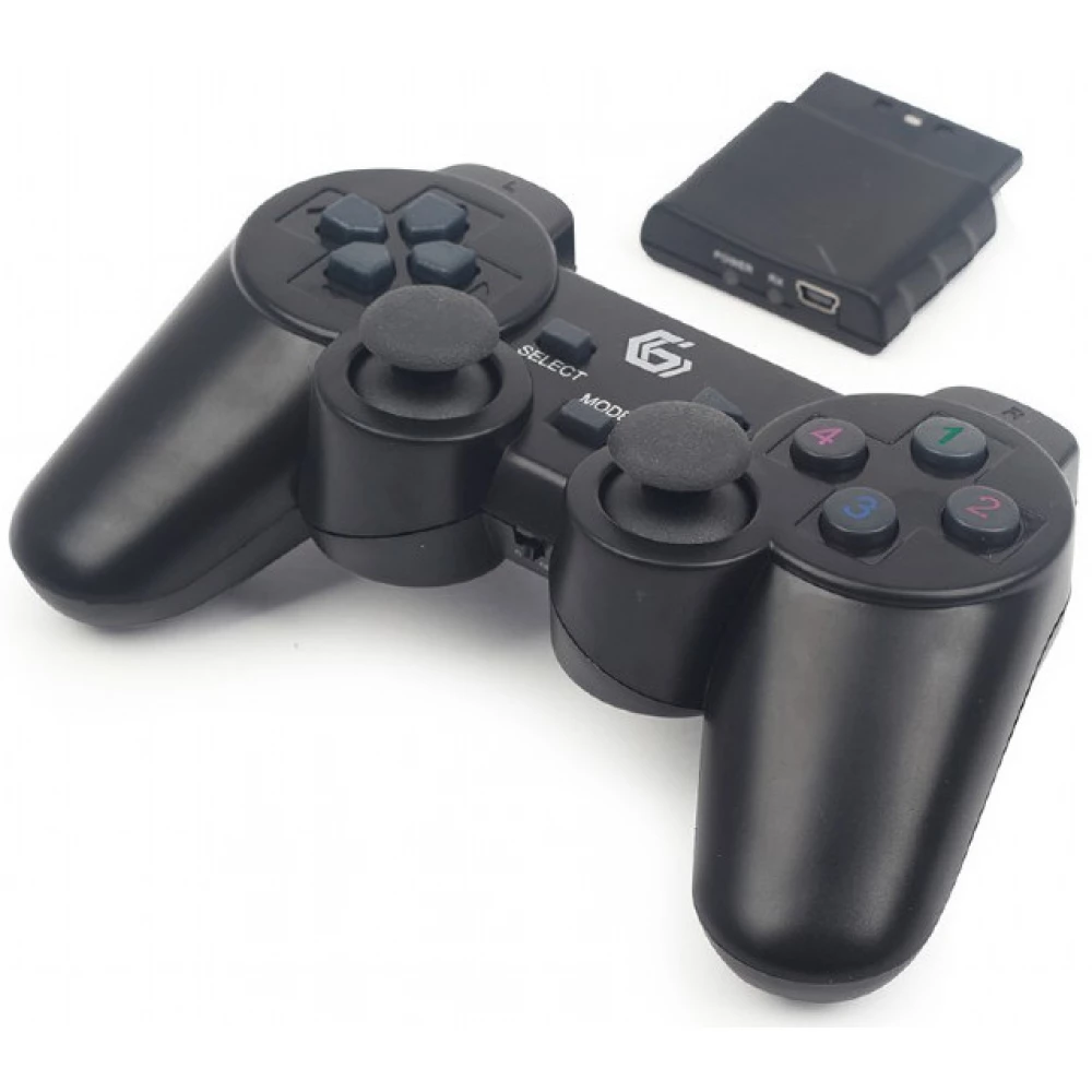 GEMBIRD Wireless dual vibration gamepad PS2/ PS3 / PC
