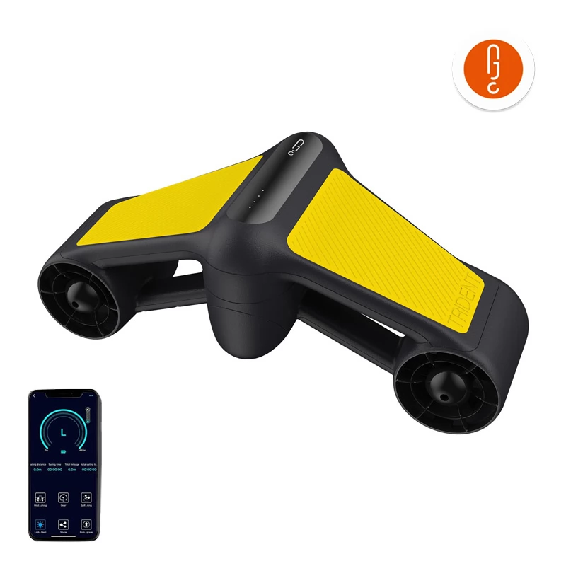 GENEINNO S1-Plus Merülő robogó Fekete/Sárga