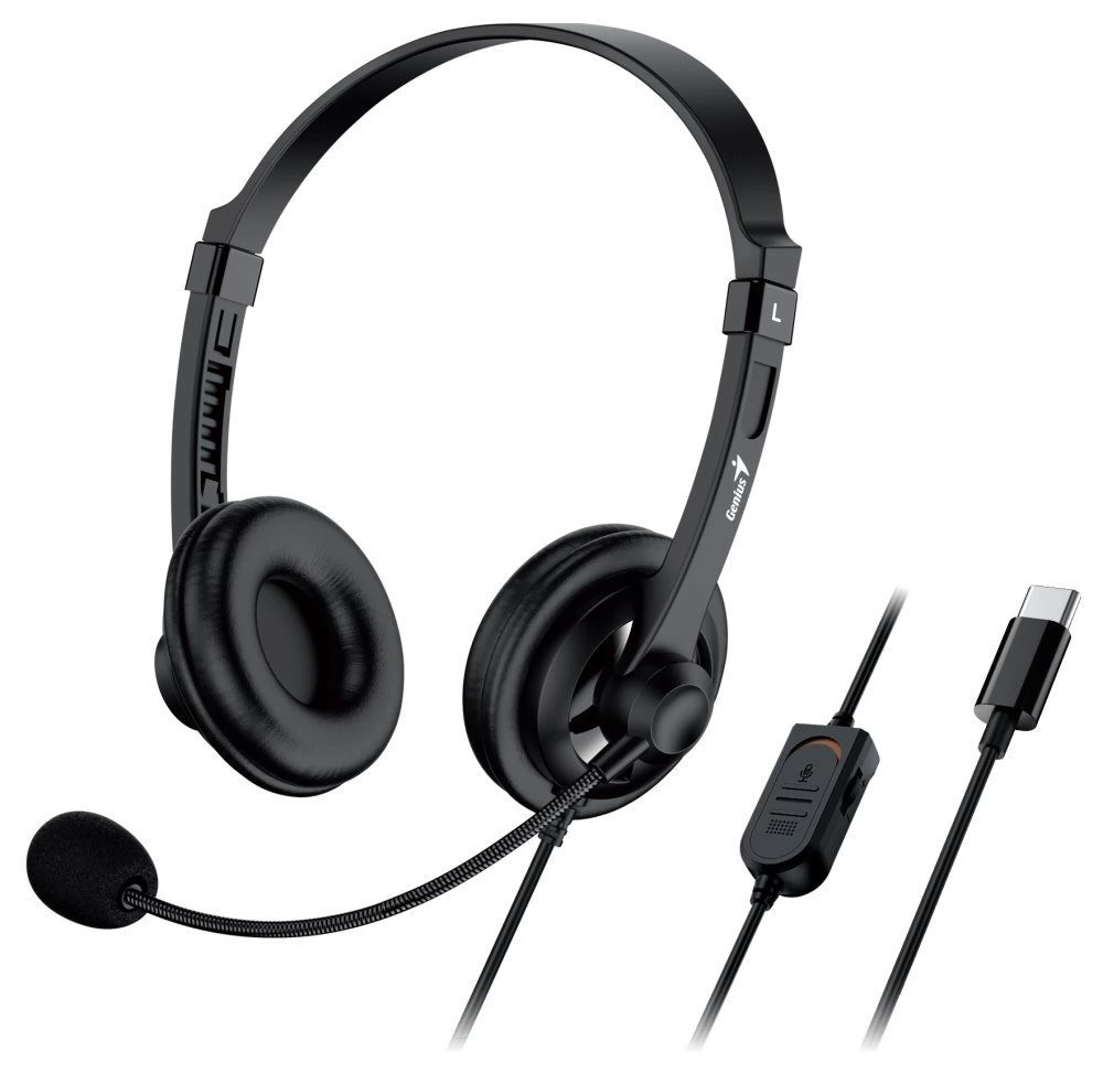 GENIUS HS-230U USB-C fekete