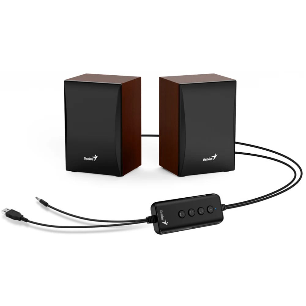 GENIUS SP-HF 380BT 2.0 Hangszóró fa v2