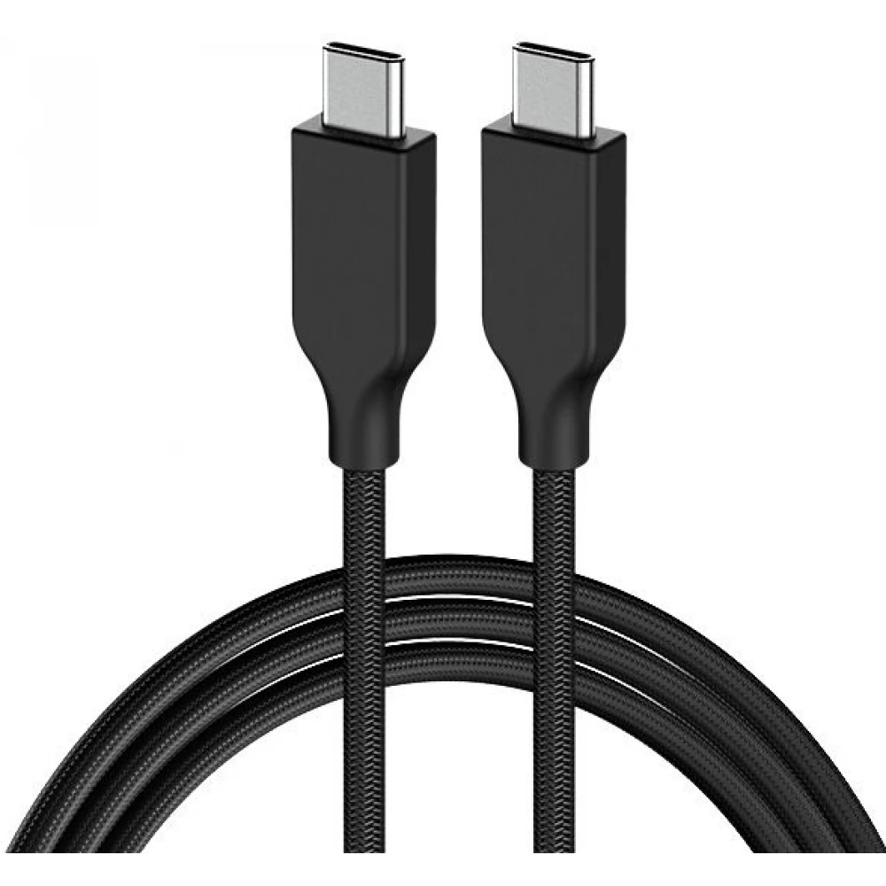 GENIUS USB 2.0 Type C Összekötő Fekete 1.5m ACC-C2CC-3A