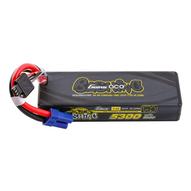 GENS ACE G-Tech 5300mAh 7.4V 100C 2S1P EC5-Bashing LiPo akkumulátor