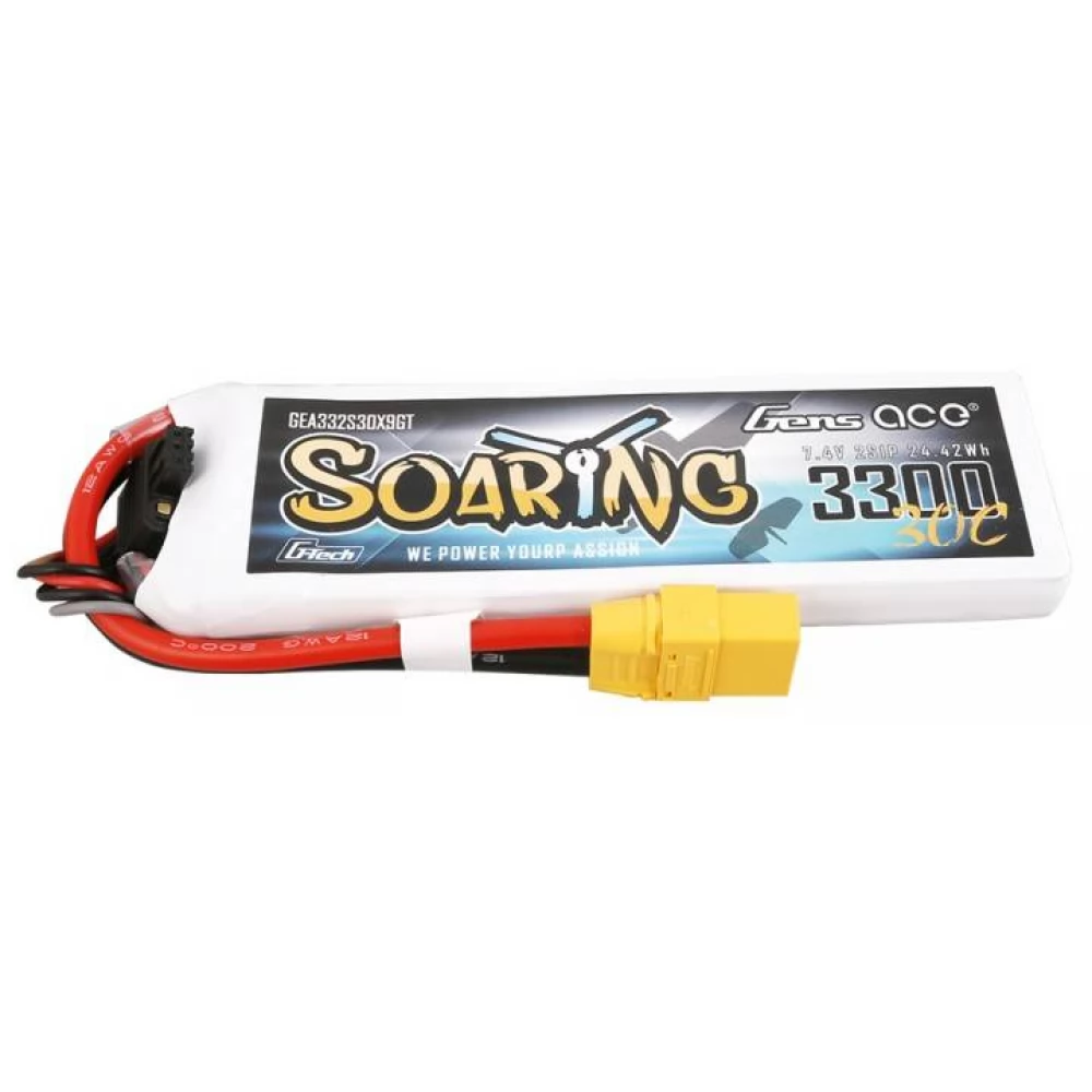 GENS ACE G-Tech Soaring LiPo 3300mAh 7.4V 30C 2S1P XT90 akkumulátor