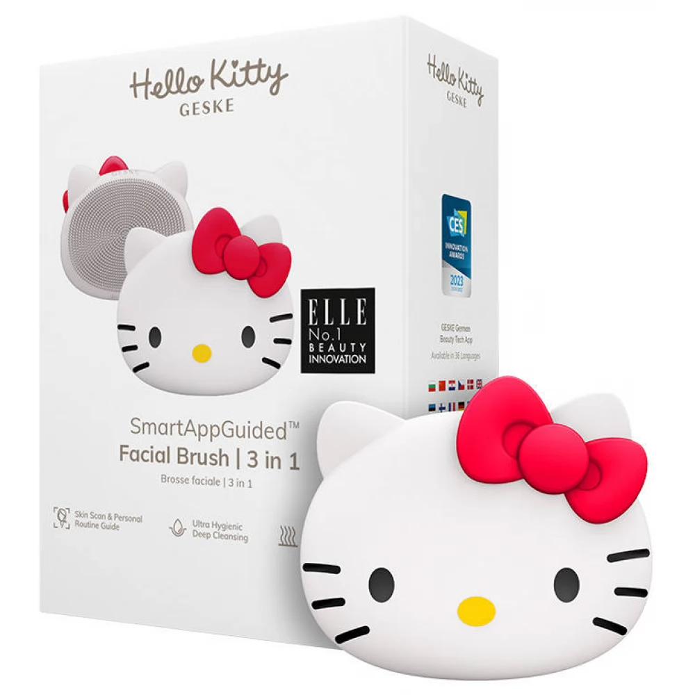 GESKE 3 in 1 Arctisztító kefe alkalmazással Hello Kitty