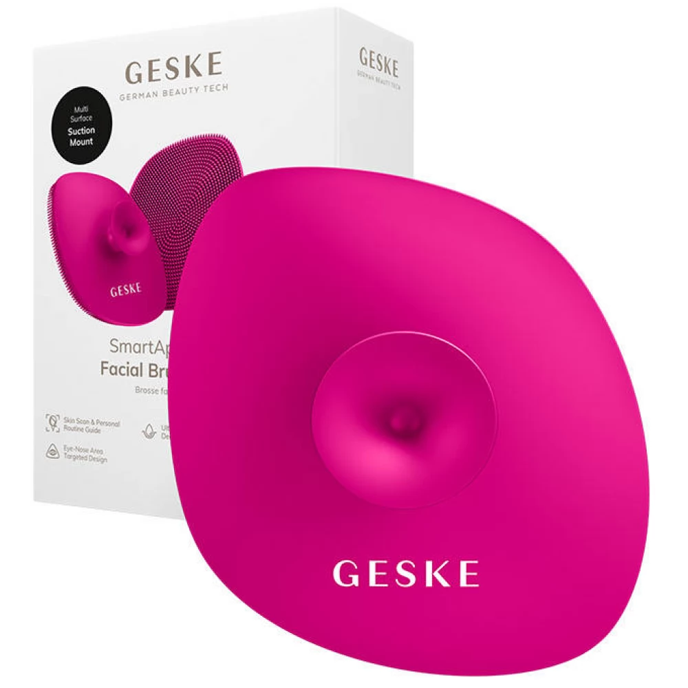 GESKE 4 in 1 Arctisztító kefe markolattal magenta
