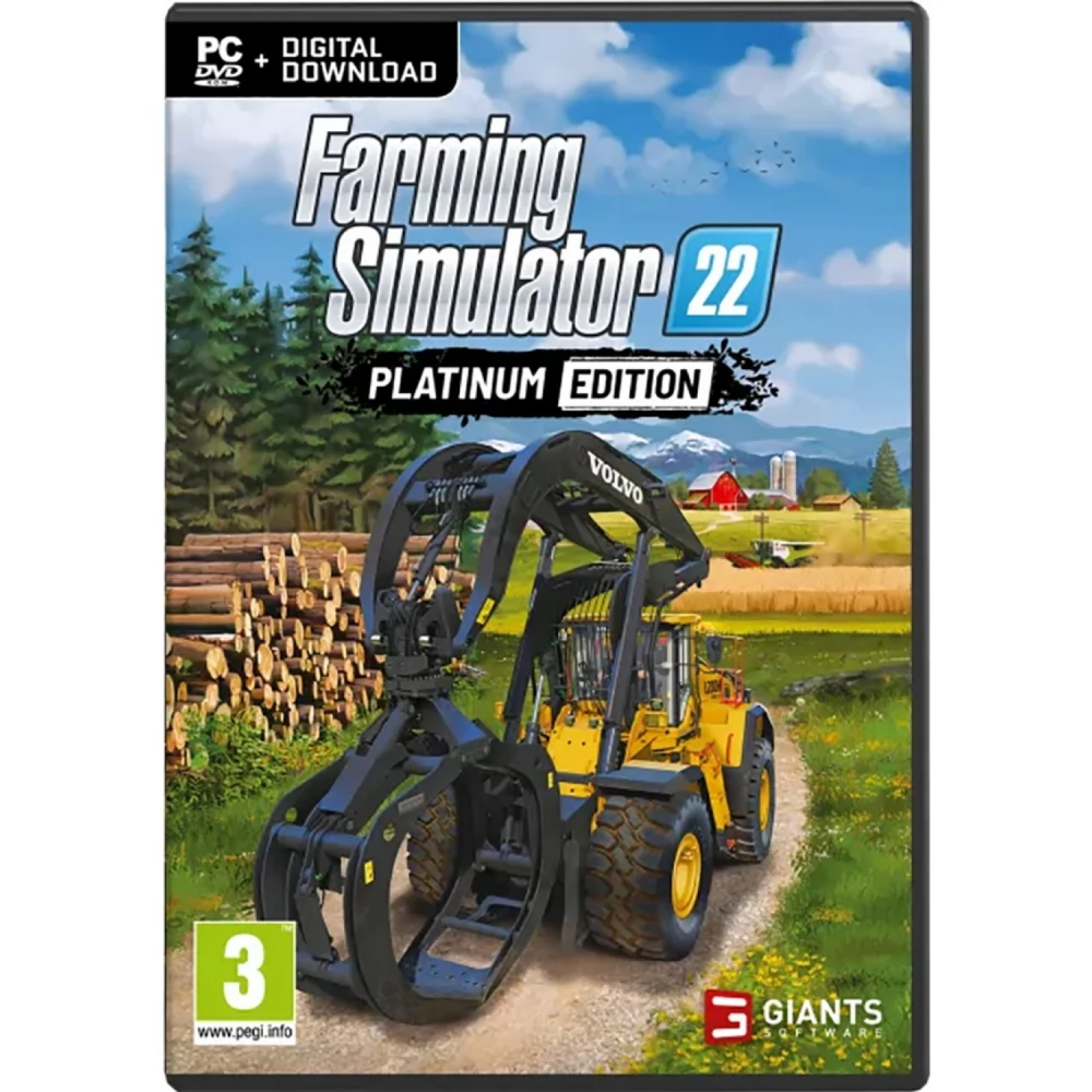 GIANTS SOFTWARE Farming Simulator 22 Platinum Edition (PC)