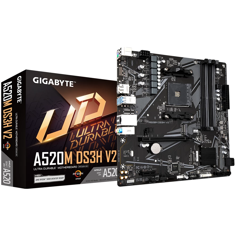 GIGABYTE A520M DS3H V2 (rev. 1.0)
