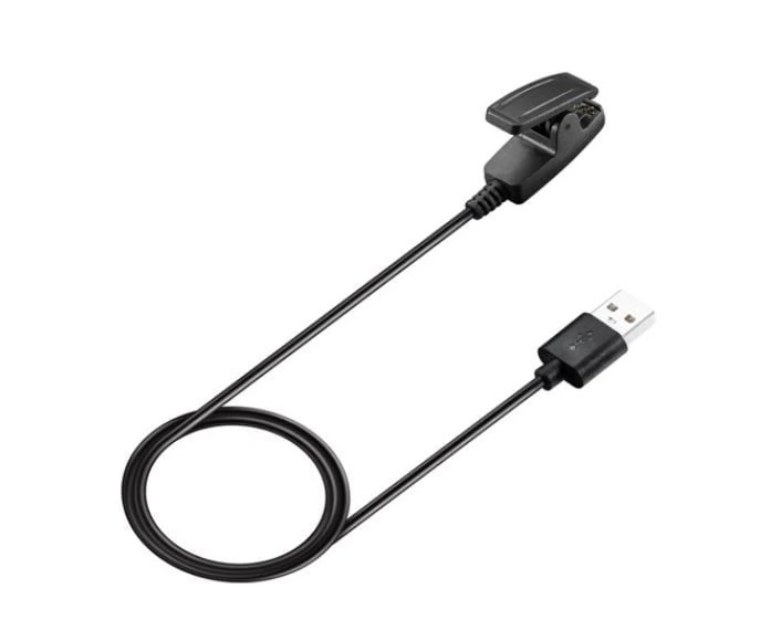 Gigapack csíptethető töltőkábel 1m USB-A fekete