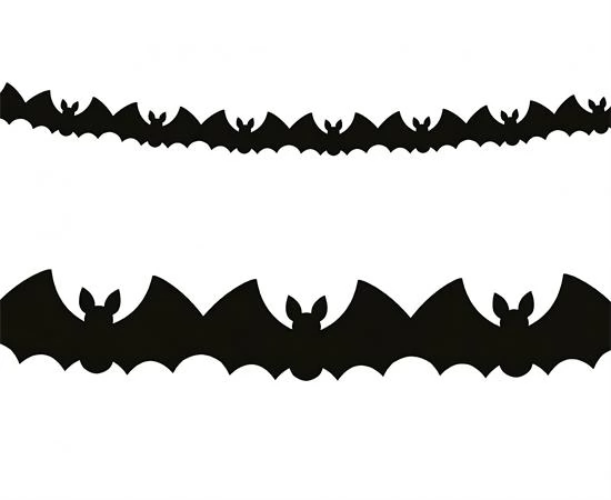 Girland "Halloween" 3 m denevér