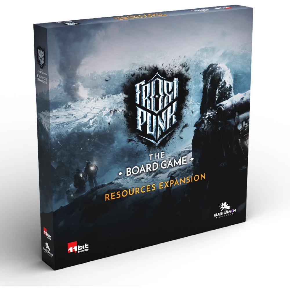 GLASS CANNON UNPLUGGED Frostpunk: A társasjáték - Resources kiegészítő