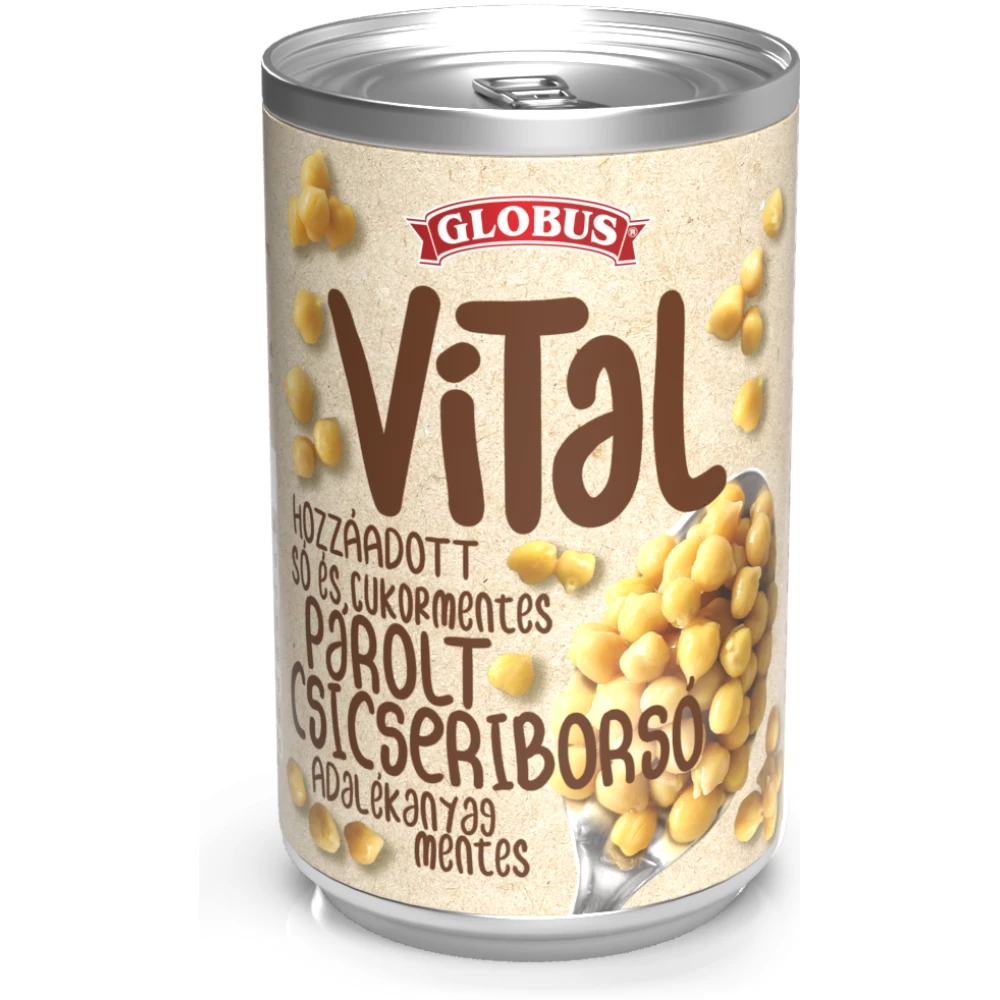 GLOBUS vital csicseriborsó konzerv 285 g 1 db