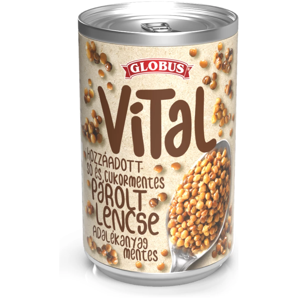 GLOBUS vital lencse konzerv 285 g 1 db