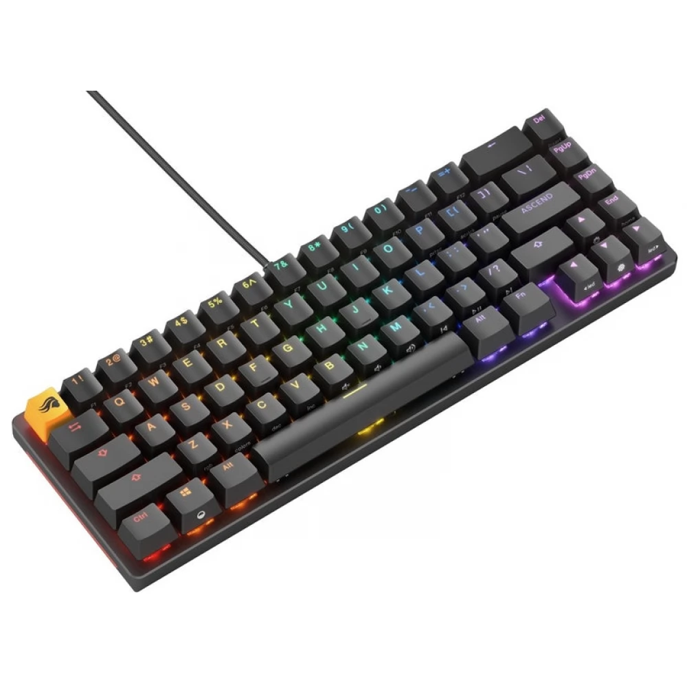 GLORIOUS GMMK 2 Compact Fox US Angol fekete