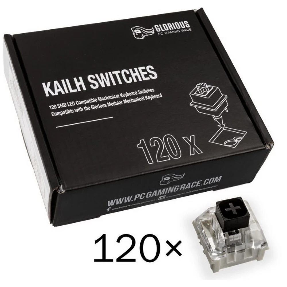GLORIOUS Kailh Box Black Switch (120db)