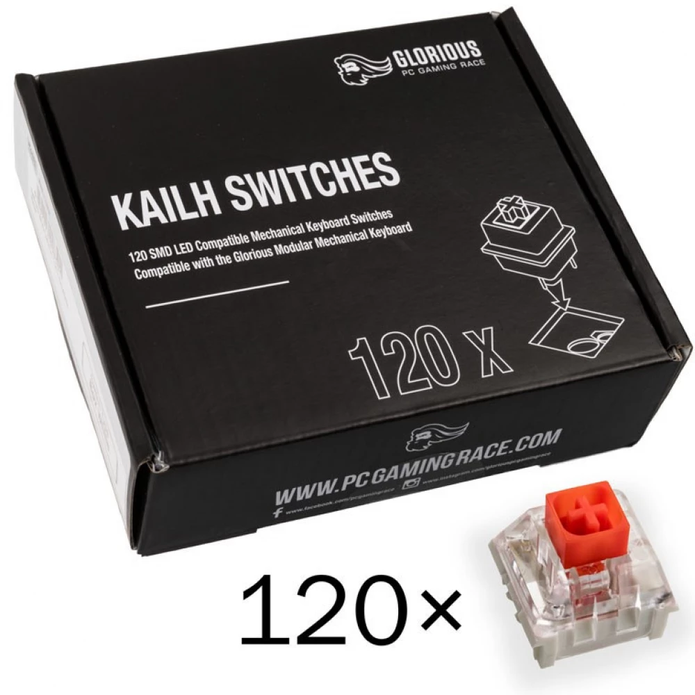 GLORIOUS Kailh Box Red Switch (120db)