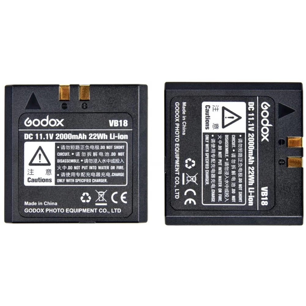 GODOX VB18 akku V860 vakukhoz 2000 mAh