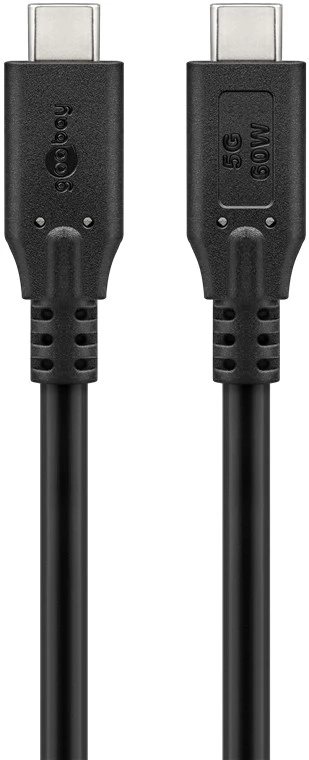 GOOBAY USB 3.0 Type C Összekötő Fekete 1m 74726