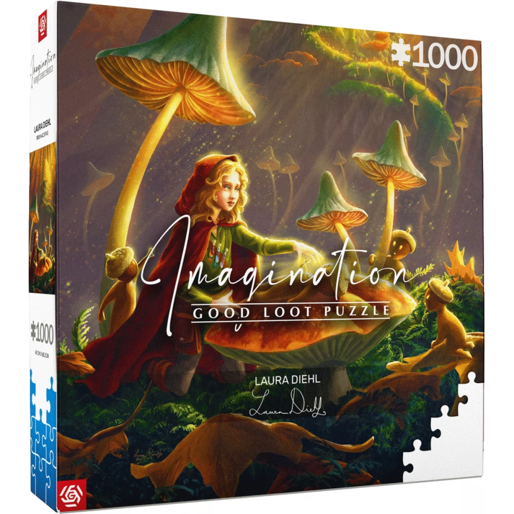 GOODLOOT Puzzle játék 1000 darabos Imagination: Laura Diehl - From Acorns