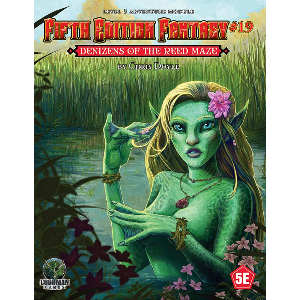 GOODMAN GAMES Denizens Of The Reed Maze (module 19) kalandjáték könyv