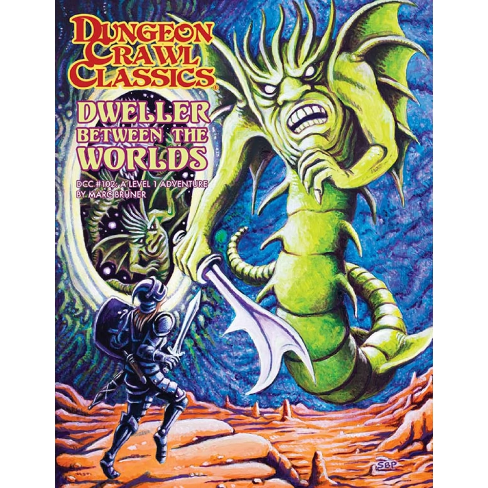 GOODMAN GAMES Dungeon Crawl Classics #102: Dweller Between the Worlds kalandjáték könyv