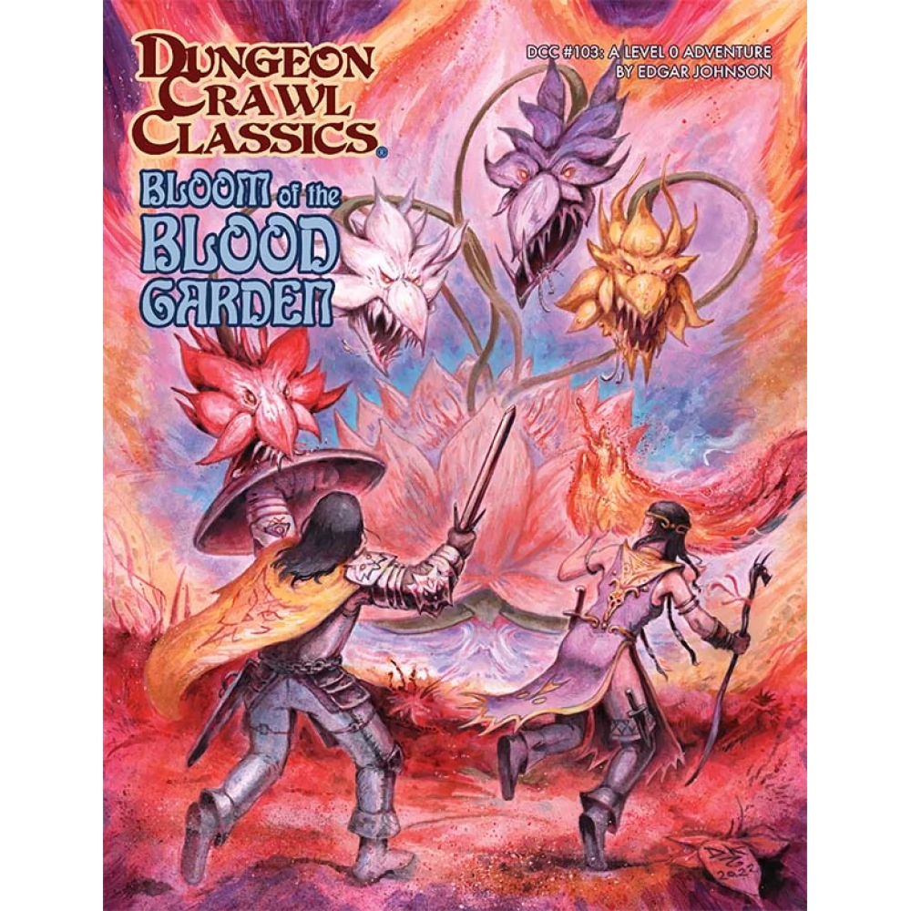 GOODMAN GAMES Dungeon Crawl Classics #103: Bloom of the Blood Garden kalandjáték könyv