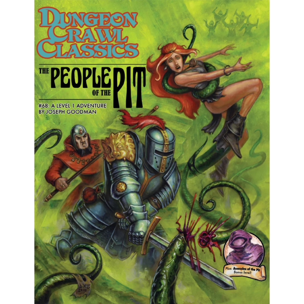 GOODMAN GAMES Dungeon Crawl Classics #68: The People of the Pit kalandjáték könyv