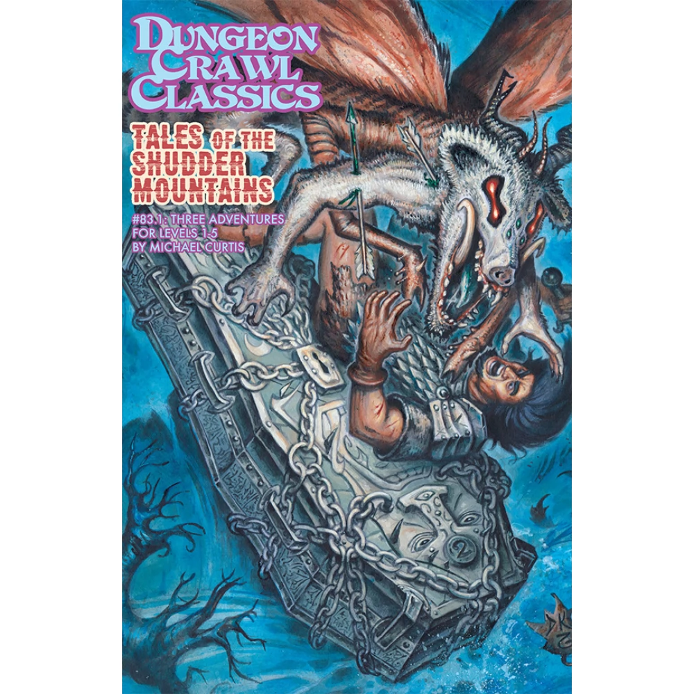 GOODMAN GAMES Dungeon Crawl Classics #83.1: Tales of the Shudder Mountains kalandjáték könyv