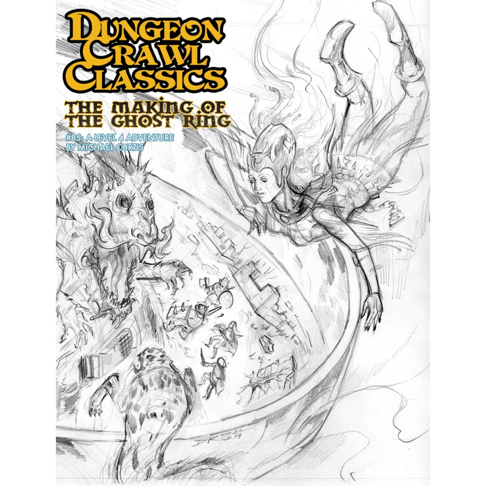 GOODMAN GAMES Dungeon Crawl Classics #85: The Making of the Ghost Ring kalandjáték könyv