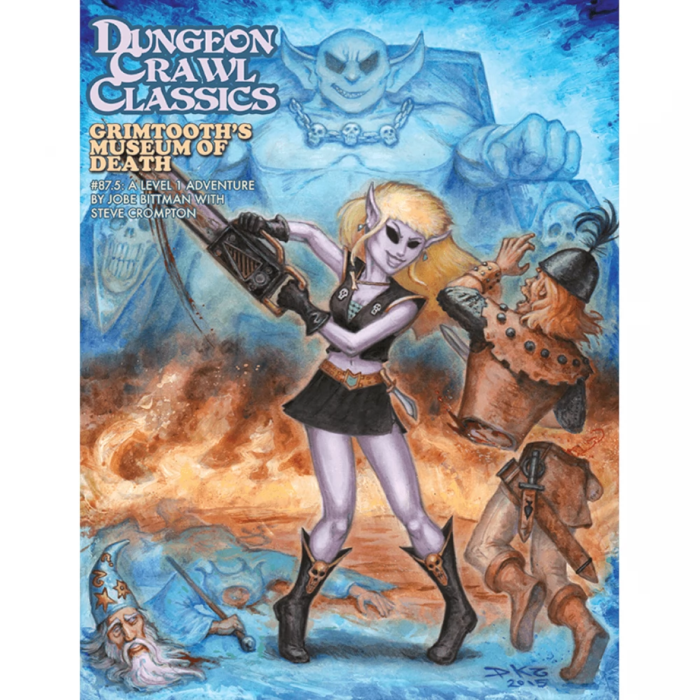 GOODMAN GAMES Dungeon Crawl Classics #87.5: The Croaking Fane kalandjáték könyv