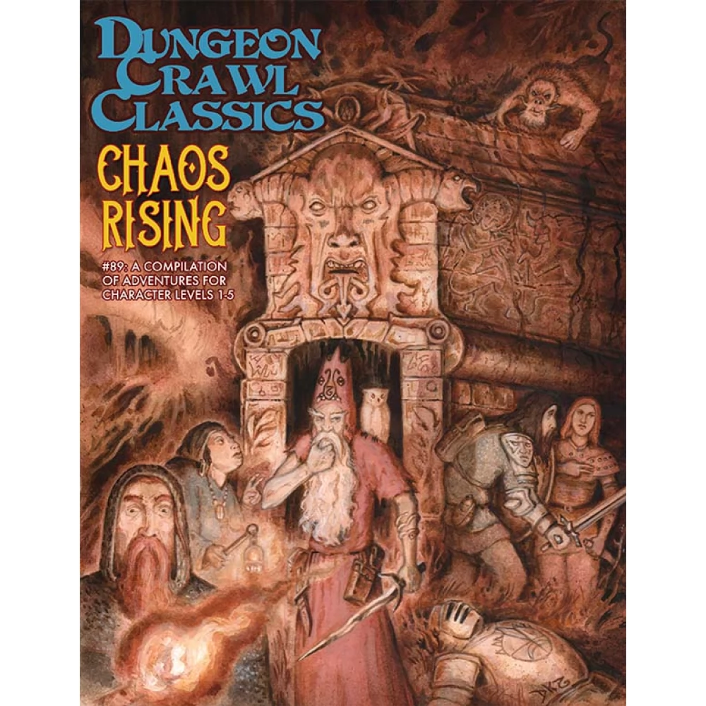 GOODMAN GAMES Dungeon Crawl Classics Chaos Rising kalandjáték könyv