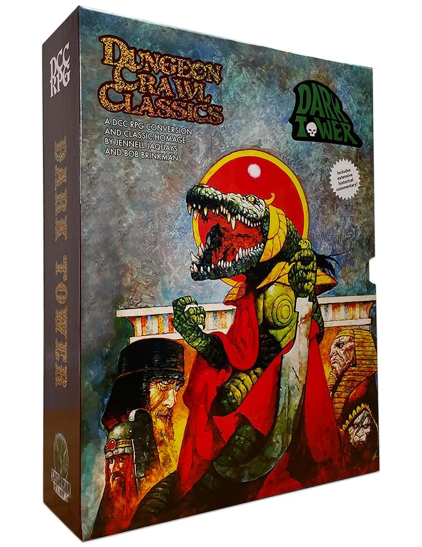 GOODMAN GAMES Dungeon Crawl Classics: Dark Tower kalandjáték könyv készlet 3 darabos
