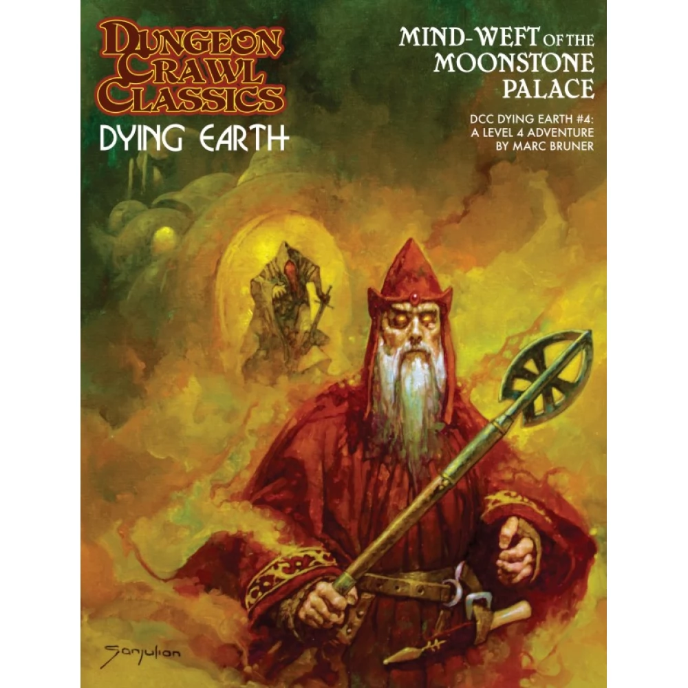 GOODMAN GAMES Dungeon Crawl Classics Dying Earth #4: Mind Weft of the Moonstone Palace kalandjáték könyv