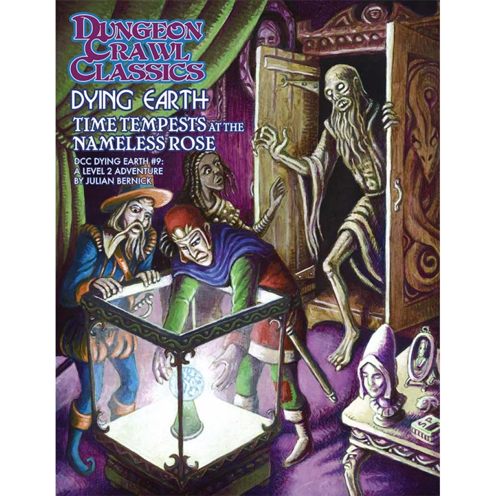 GOODMAN GAMES Dungeon Crawl Classics Dying Earth #9: Time Tempests at the Nameless Rose kalandjáték könyv