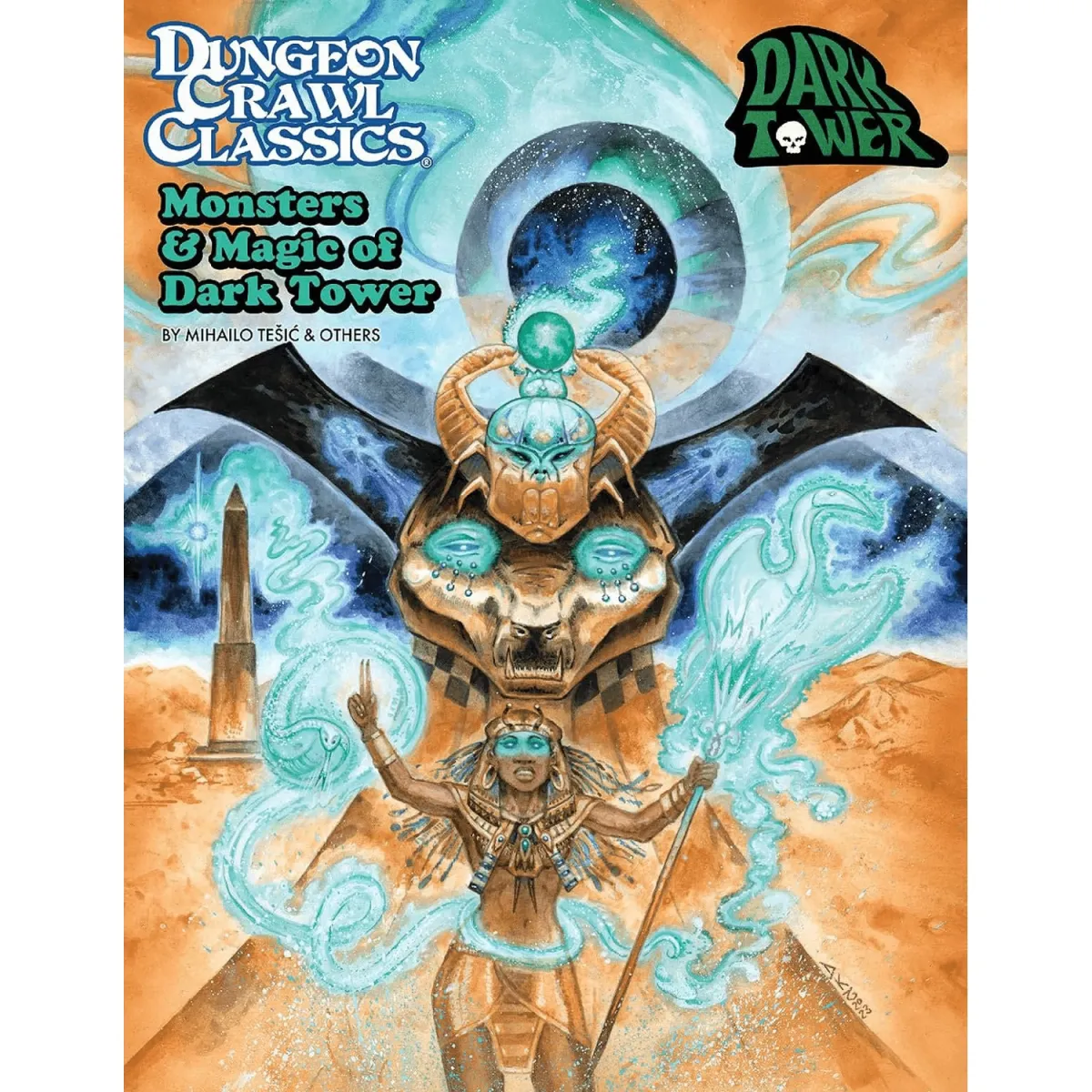 GOODMAN GAMES Dungeon Crawl Classics: Monsters And Magic Of Dark Tower kalandjáték könyv