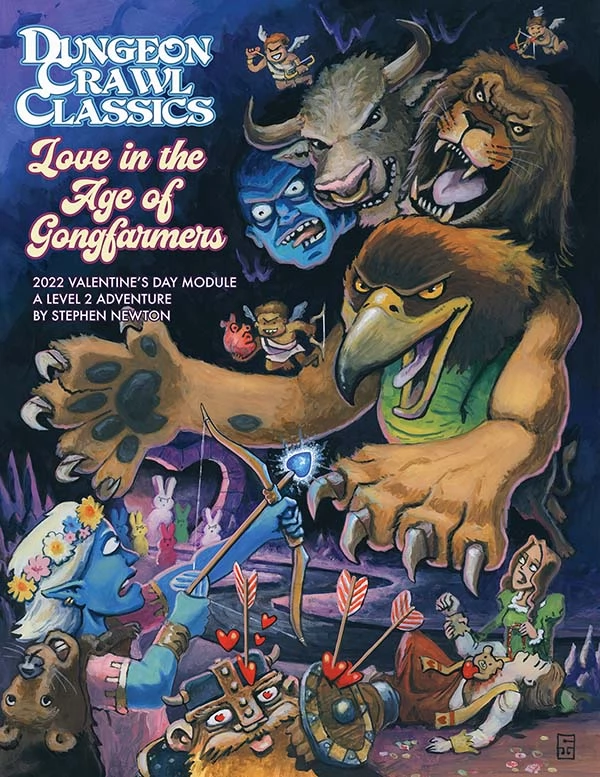 GOODMAN GAMES Dungeon Crawl Classics Valentines Day Module: Love In The Age Of Gongfarmers kalandjáték könyv