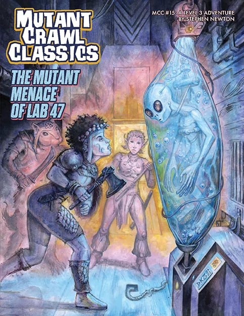 GOODMAN GAMES Mutant Crawl Classics #15: The Mutant Menace Of Lab 47 kalandjáték könyv