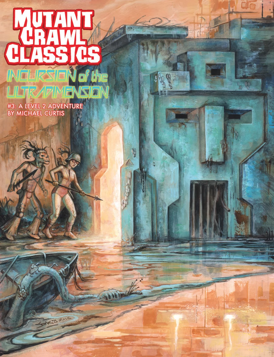 GOODMAN GAMES Mutant Crawl Classics #3: Incursion Of The Ultradimension kalandjáték könyv