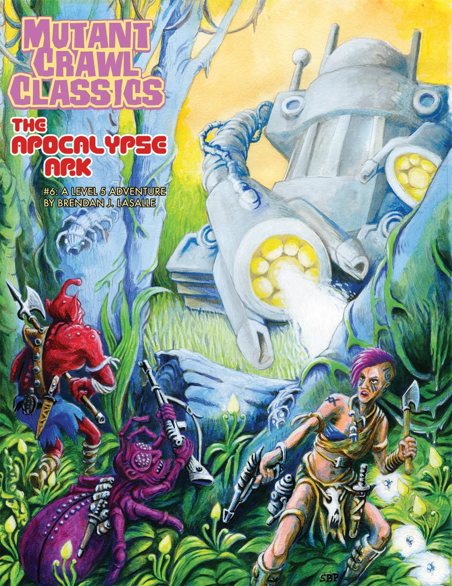 GOODMAN GAMES Mutant Crawl Classics #6: The Apocalypse Ark kalandjáték könyv