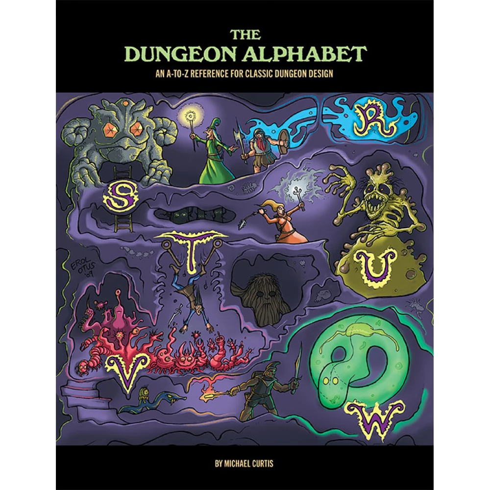 GOODMAN GAMES The Dungeon Alphabet kalandjáték író könyv