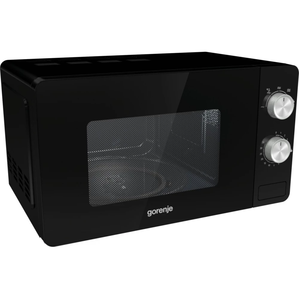 GORENJE 733233 MO20E1B Mikrohullámú sütő mechanikus vezérlés 800 W 20 L fekete