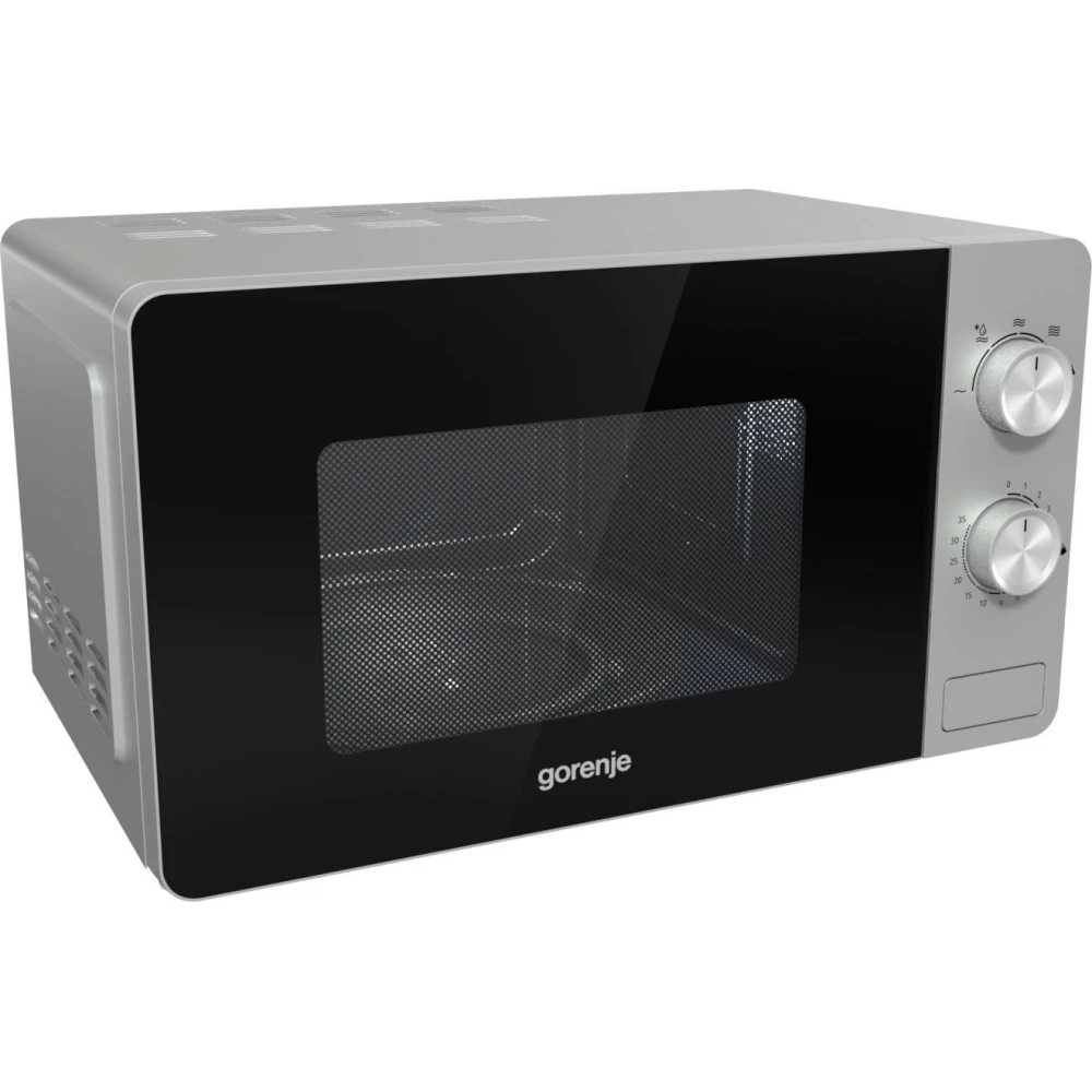 GORENJE 733234 MO20E1S Mikrohullámú sütő mechanikus vezérlés 800 W 20 L ezüst
