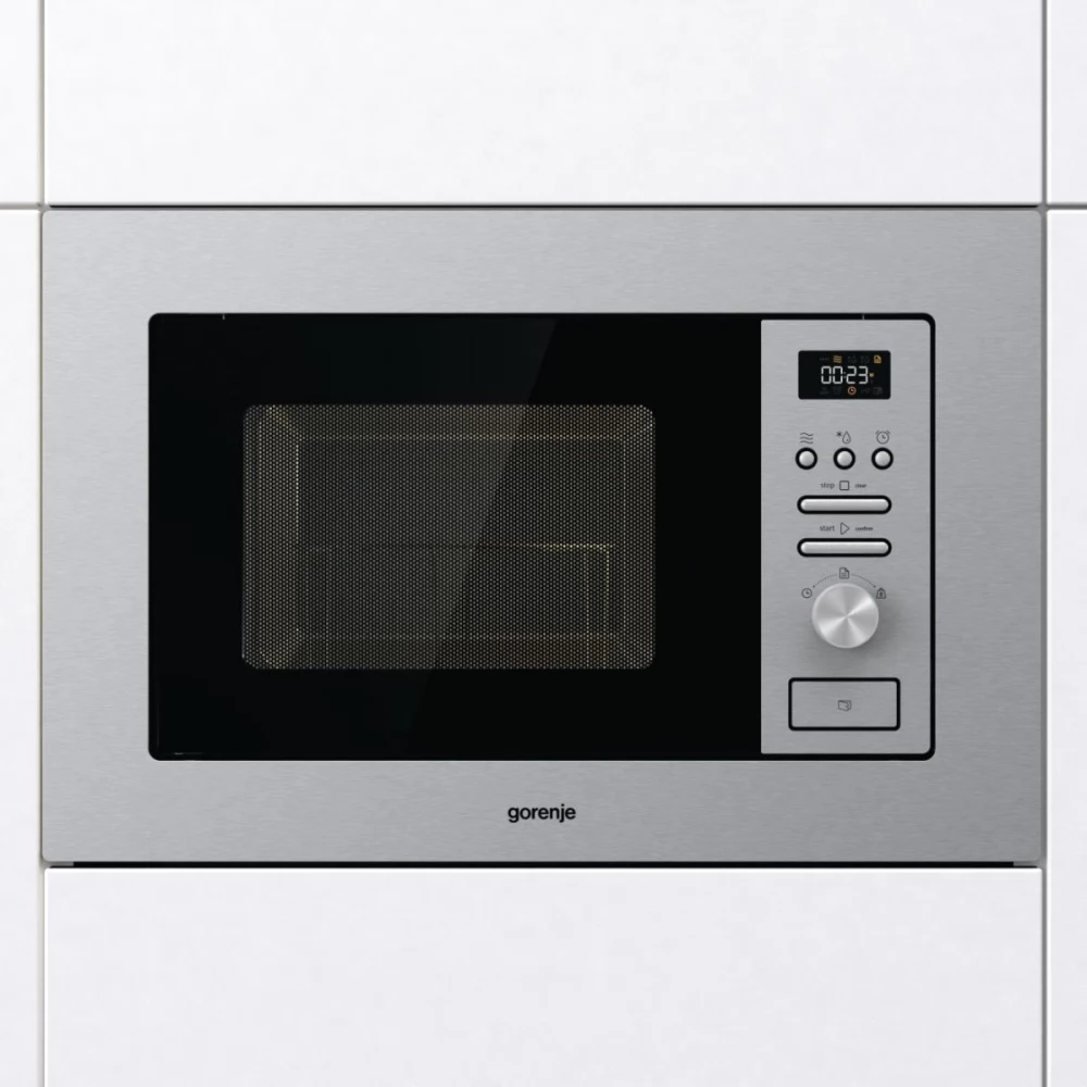 GORENJE BM201AG1X Mikrohullámú sütő / grill 1000 W / 800 W 20 L inox