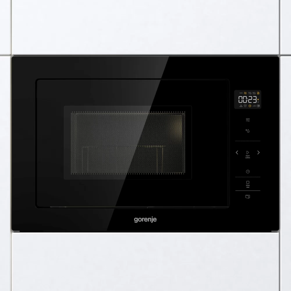 GORENJE BM251SG2BG Mikrohullámú sütő grill funkcióval 900 W / 1000 W 25 l fekete